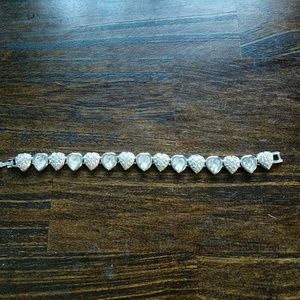 Swarovski Heart Bracelet
